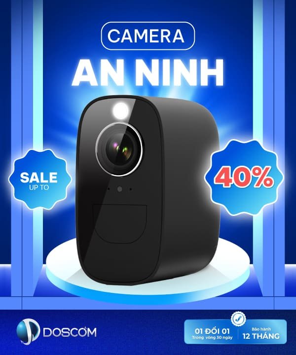 Camera an ninh khuyến mãi