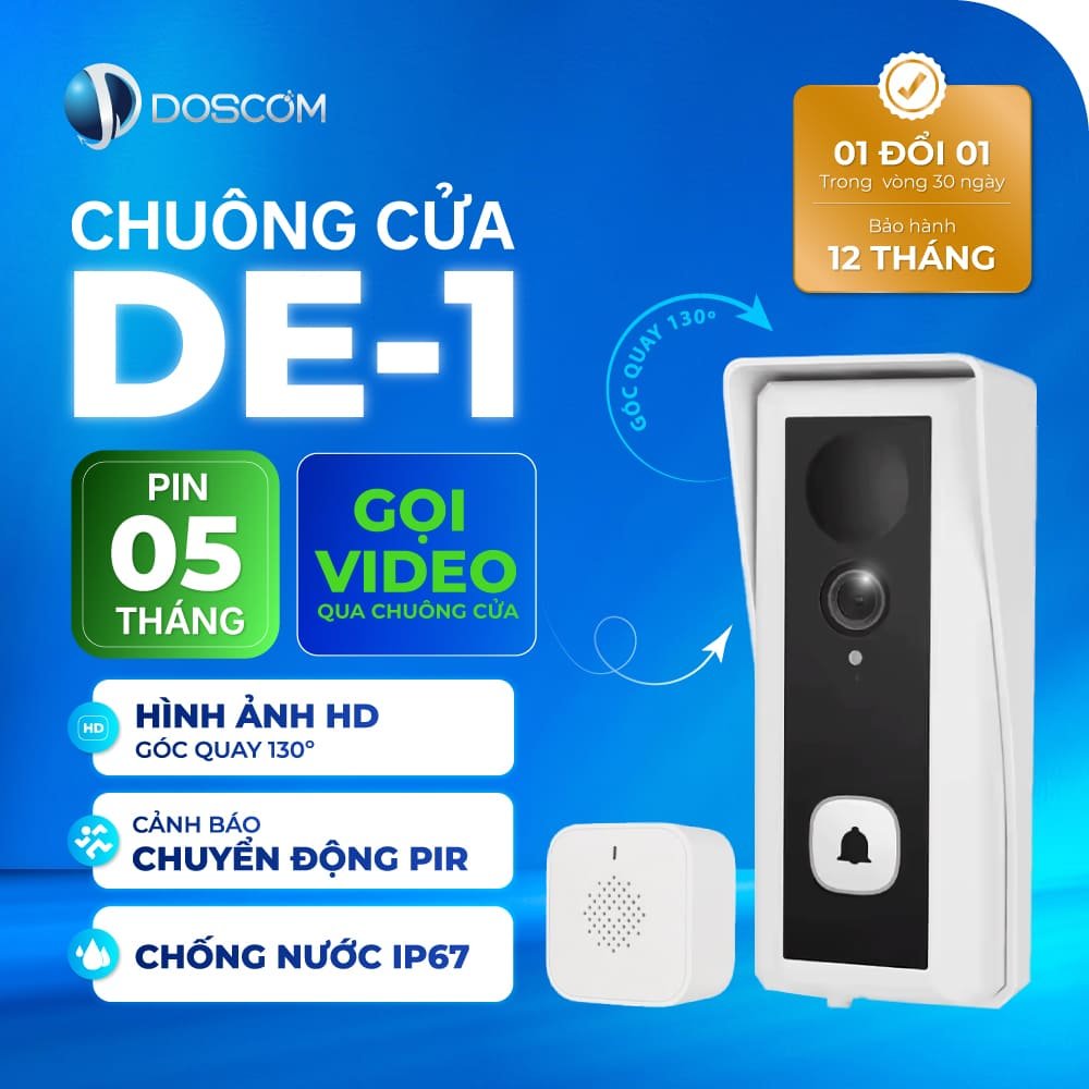 Chuông cửa thông minh DE1