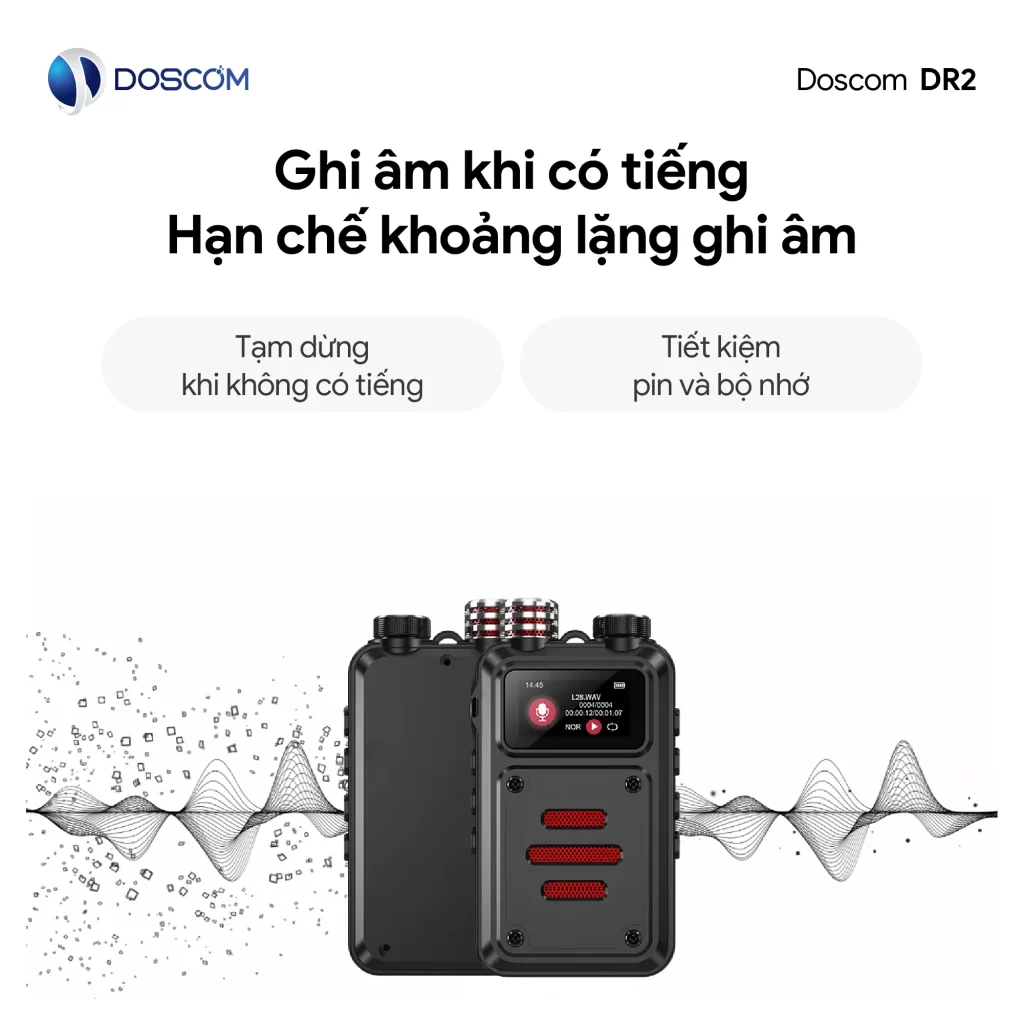 Tìm hiểu tổng quan về thiết bị ghi âm