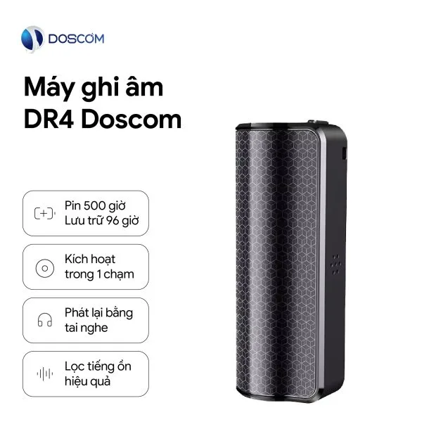 Thiết bị ghi âm DR4 Doscom