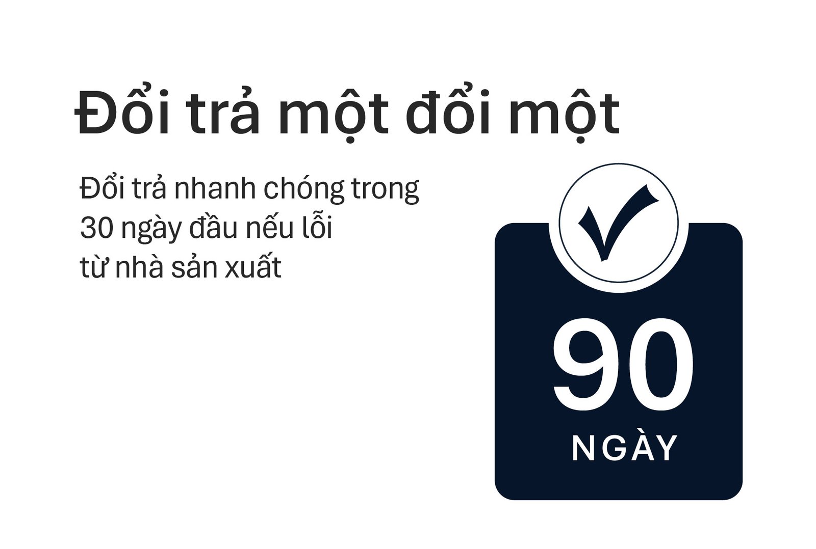 1 đổi 1 trong 30 ngày