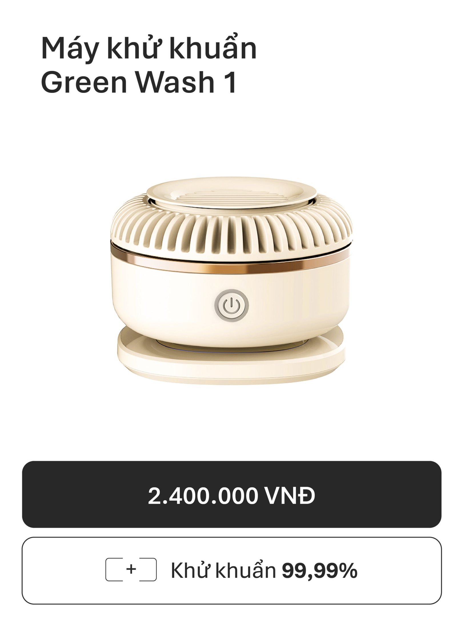 Máy rửa & khử khuẩn thực phẩm Fujilux