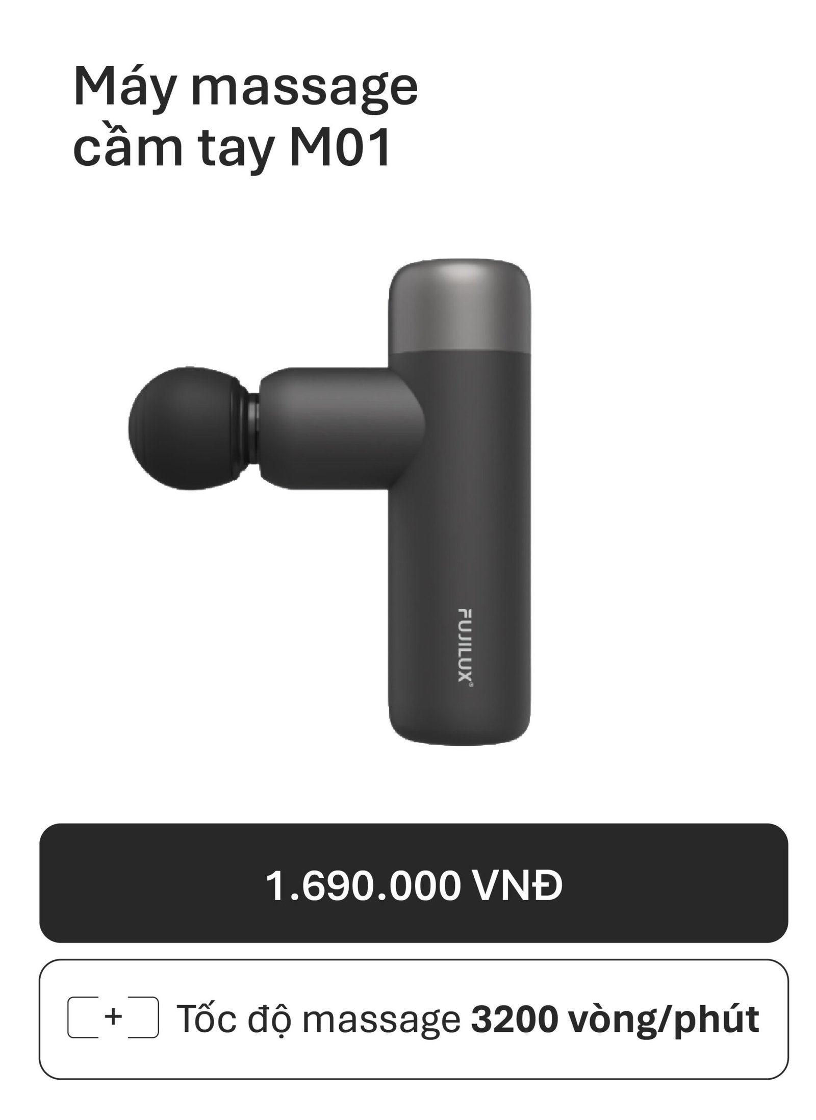 Máy massage cầm tay M01