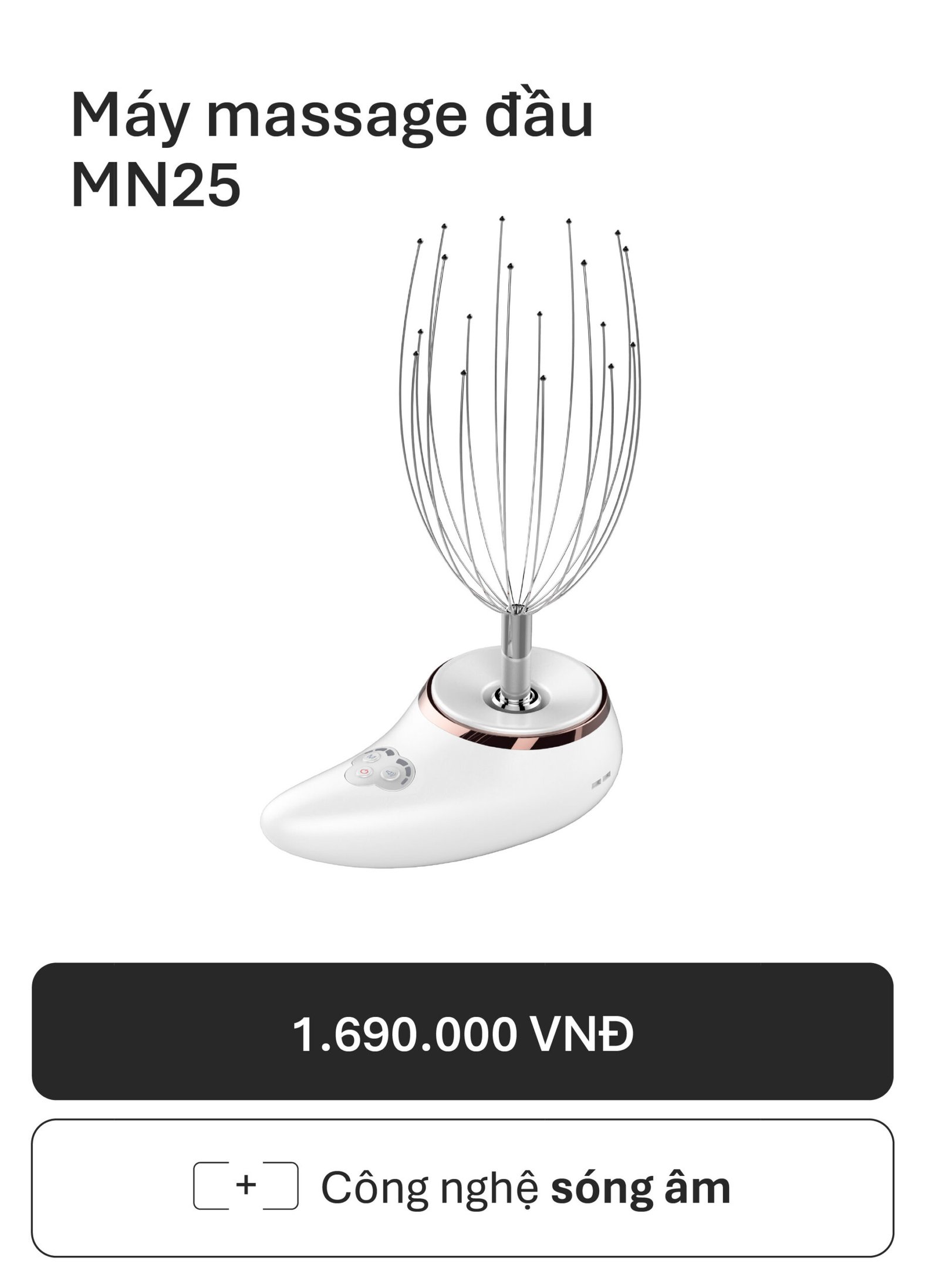 Máy massage đầu FJ-MN25